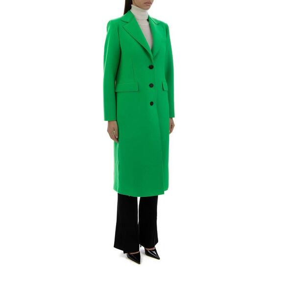 HARRIS WHARF Single Breasted Coat in Parakeet Green 46 L - Picture 1 of 4